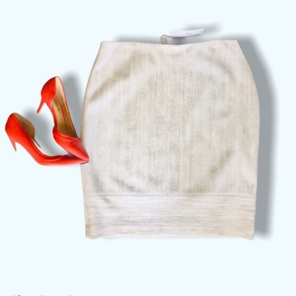 Boss‎ by Hugo Boss Dove Grey Pencil Skirt 12
